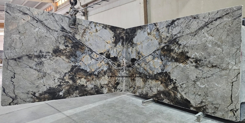 silver root marble slabs open book 2